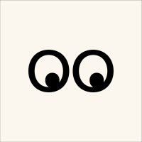 Creative Boom logo. A pair of cartoon eyeballs looking to the left